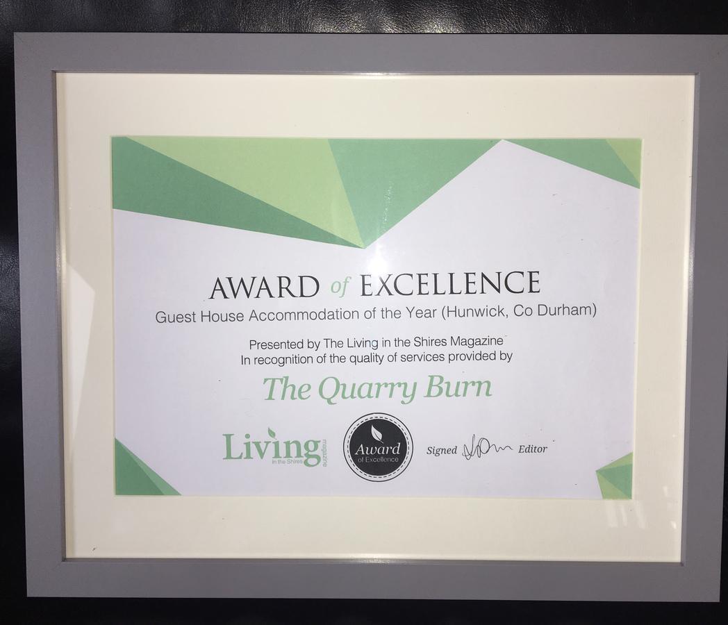 The Quarry Burn Guest House & Restaurant Hunwick ภายนอก รูปภาพ